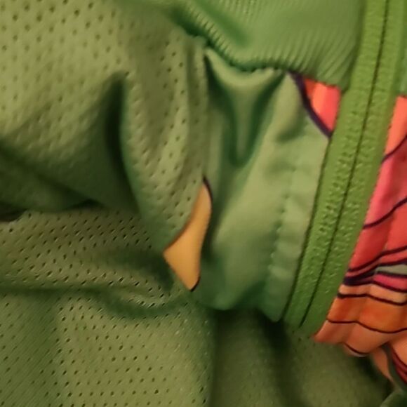 FARM Rio x ADIDAS ZIP TRACK JACKET BANANAS PRINT GREEN PINK S SMALL - Picture 7 of 8